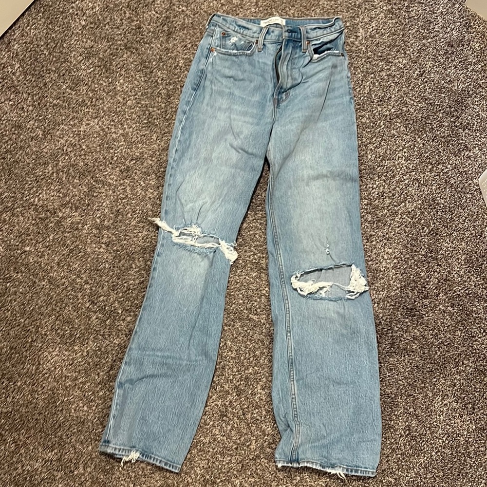 Relaxed Jean High Rise Abercrombie